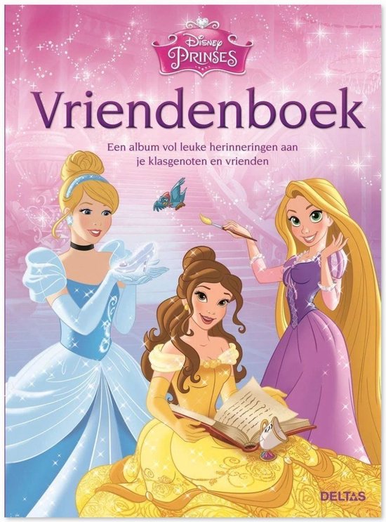 Disney Princess - Vriendenboek - Kartonboek - Multicolor - Disney Princess