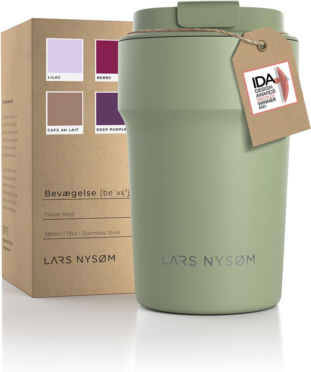 LARS NYSØM Travel Mug BEVÆGELSE 380ml, 500ml 