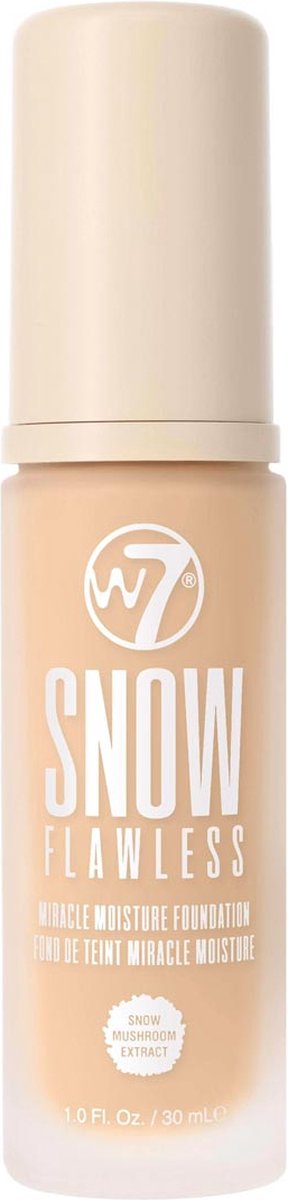 Goedkoopste W7 Snow Flawless Miracle Moisture Foundation - Fresg Beige