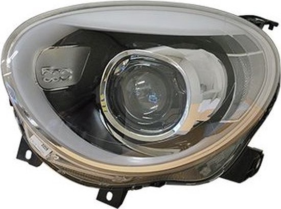Capuchon Poignée Porte Chromé Fiat 500X 2016-2021 – ABS, Référence OEM 735607049 – Remplacement Avant