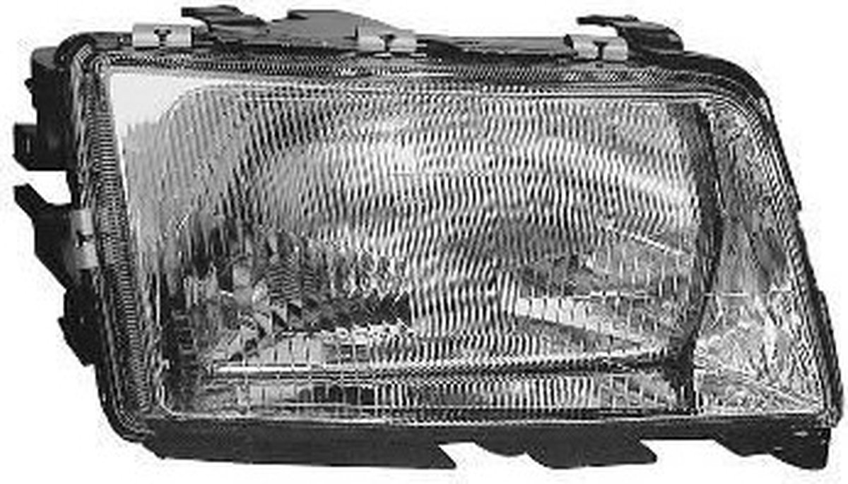 Audi 100, 1990 - 1994 - koplamp, H4, links