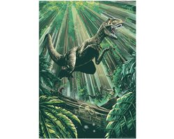 Pokemon jurassic park art print 30th anniversary edition limited jungle art edition 42 x 30 cm
