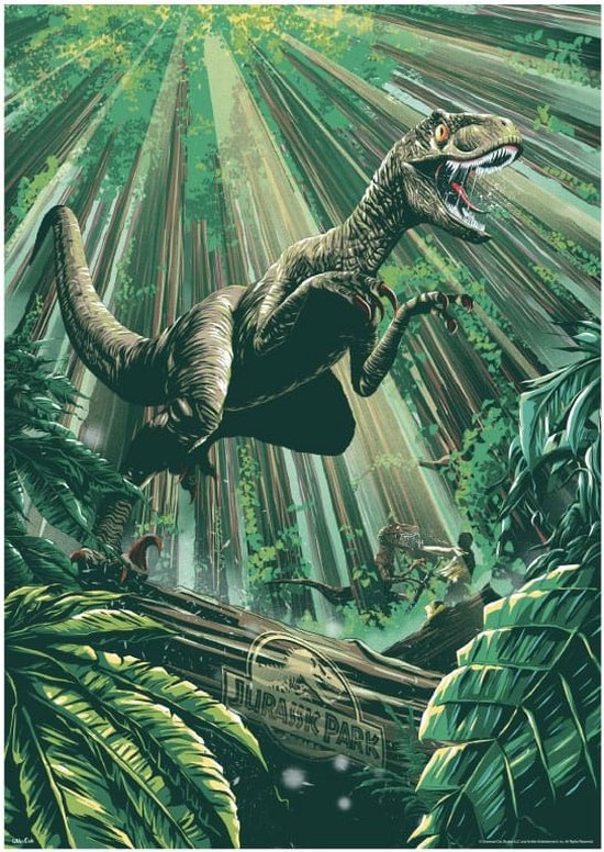 Jurassic Park Art Print 30th Anniversary Edition Limited Jungle Art ...