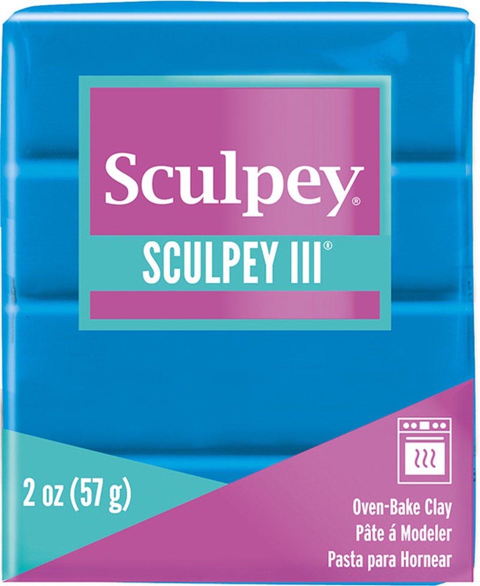 Klei III turquoise - 57 gr - Sculpey
