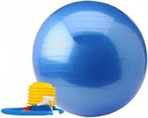 Focus Fitness - Ballon de fitness - 55 cm - Gymball avec pompe à pied