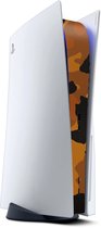 Playstation 5 Console Skin Camouflage Oranje - PS 5 - Middenpaneel - Sticker - Wrap