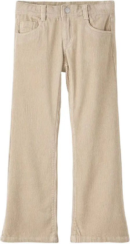 Name it Meisjes Broek Rose Boot Oxford Tan - 128