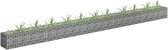 vidaXL - Gabion - plantenbak - verhoogd - 450x30x30 - cm - gegalvaniseerd - staal