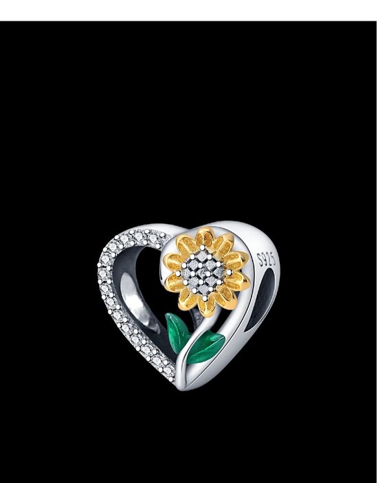 YL Mother and Daughter Necklace 925 Sterling Silver Heart April Birthstone White Cubic Zirconia Pendant Necklace Gifts for Mother Women, 45-48 CM