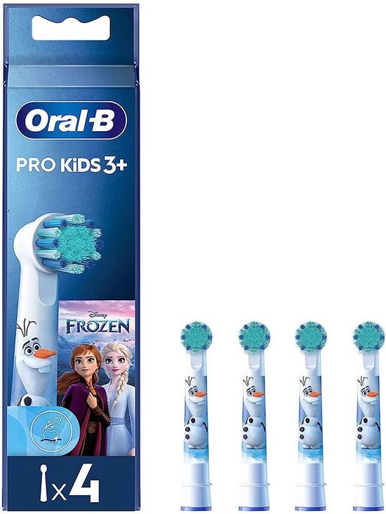 Oral-B Pro Kids Frozen - Opzetborstels - 4 Stuks