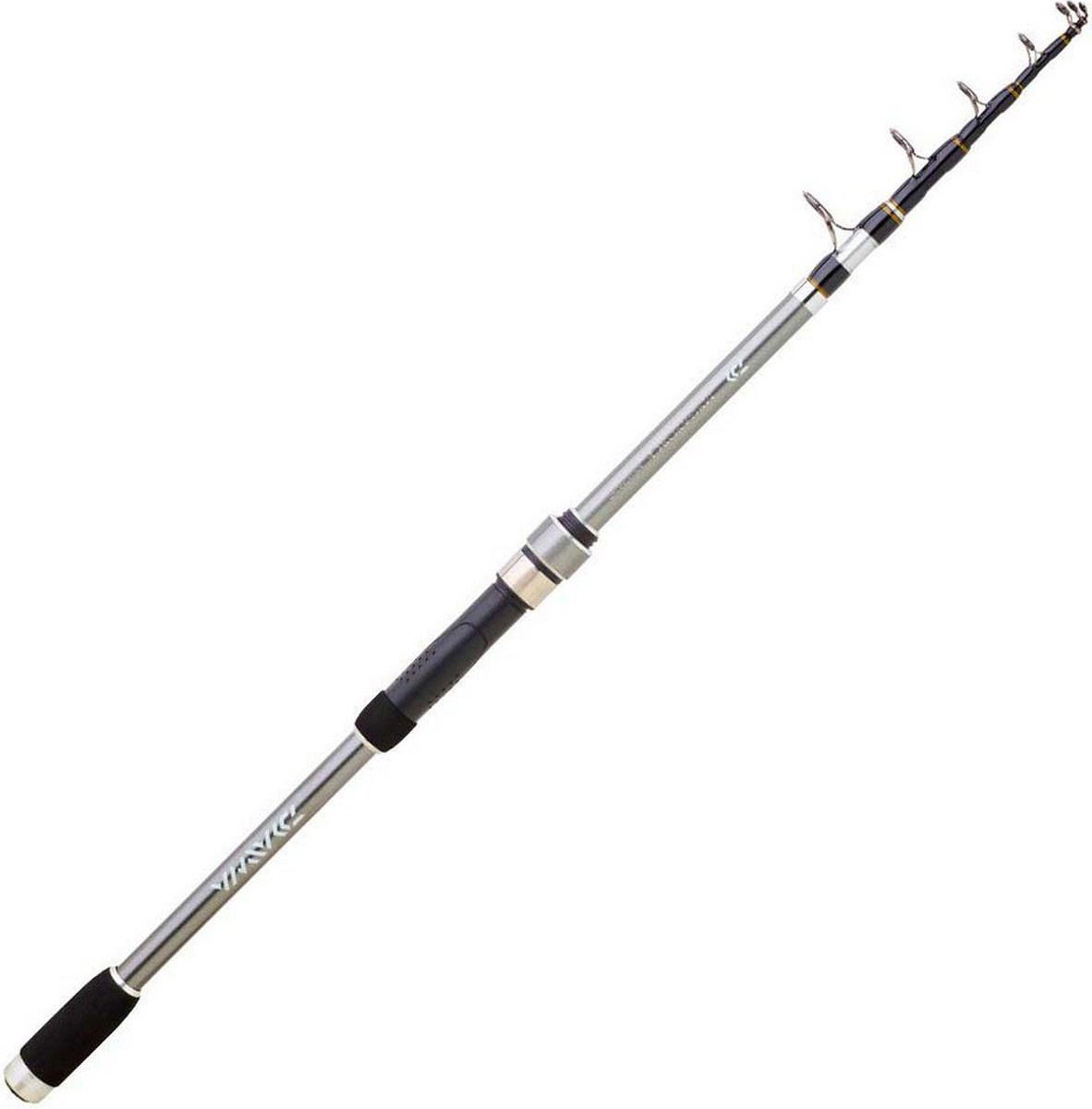 Daiwa Megaforce Buscle Tele Bodemvissen Hengel Zilver 2.40 m / 20-80 g