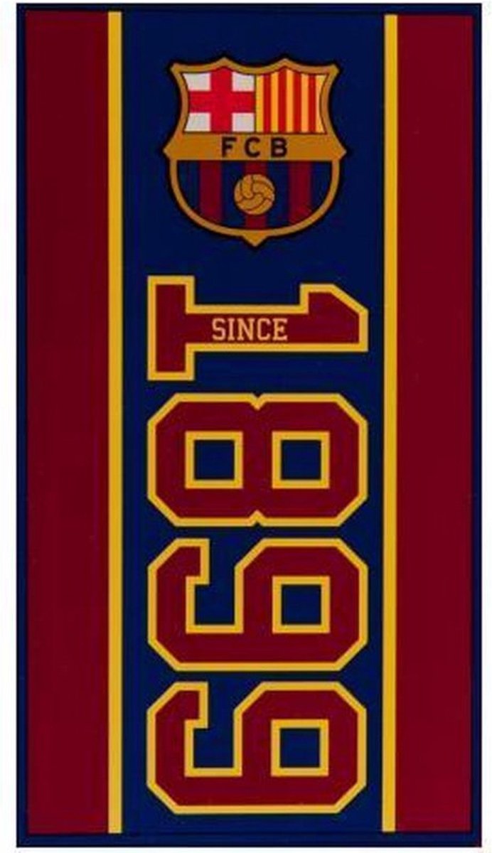 FC Barcelona Handdoek - 1899 - 70 x 140 cm