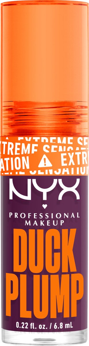 Nyx Professional Makeup Duck Plump - Pure Plum-P - Plumping lipgloss - Pruim - 6,8ml