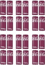 Coca Cola Cherry 6 multipacks x 4 canettes x 25 cl