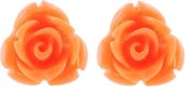 Behave Clous d'oreilles forme rose orange