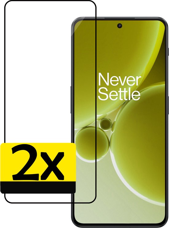 OnePlus Nord 3 Screenprotector Glas Full Cover Screenprotector OnePlus Nord 3 Full... bol