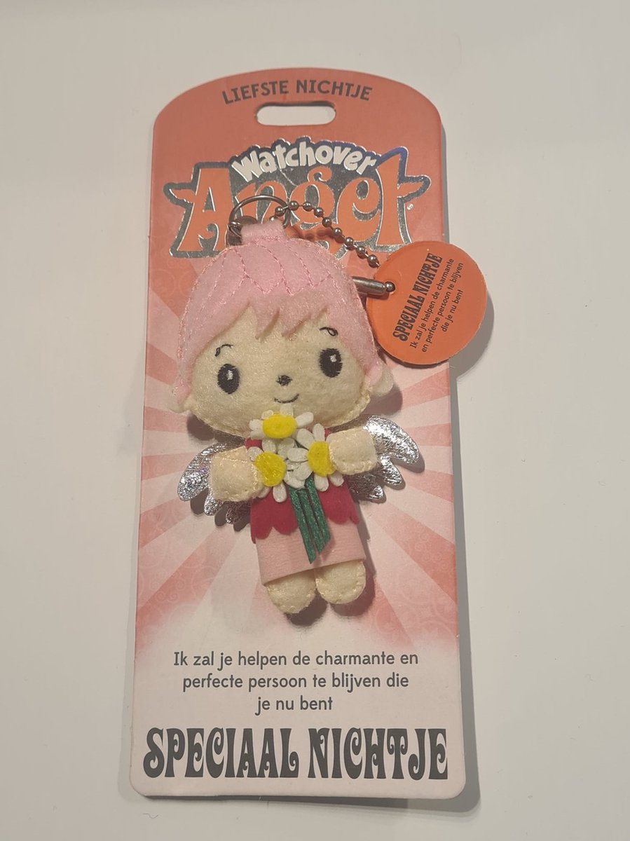 Watchover Angels "Speciaal Nichtje" Sleutelhanger / Gelukspoppetje