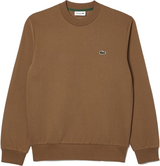 Sweat homme Lacoste - marron clair - Cookie - Taille : 4XL