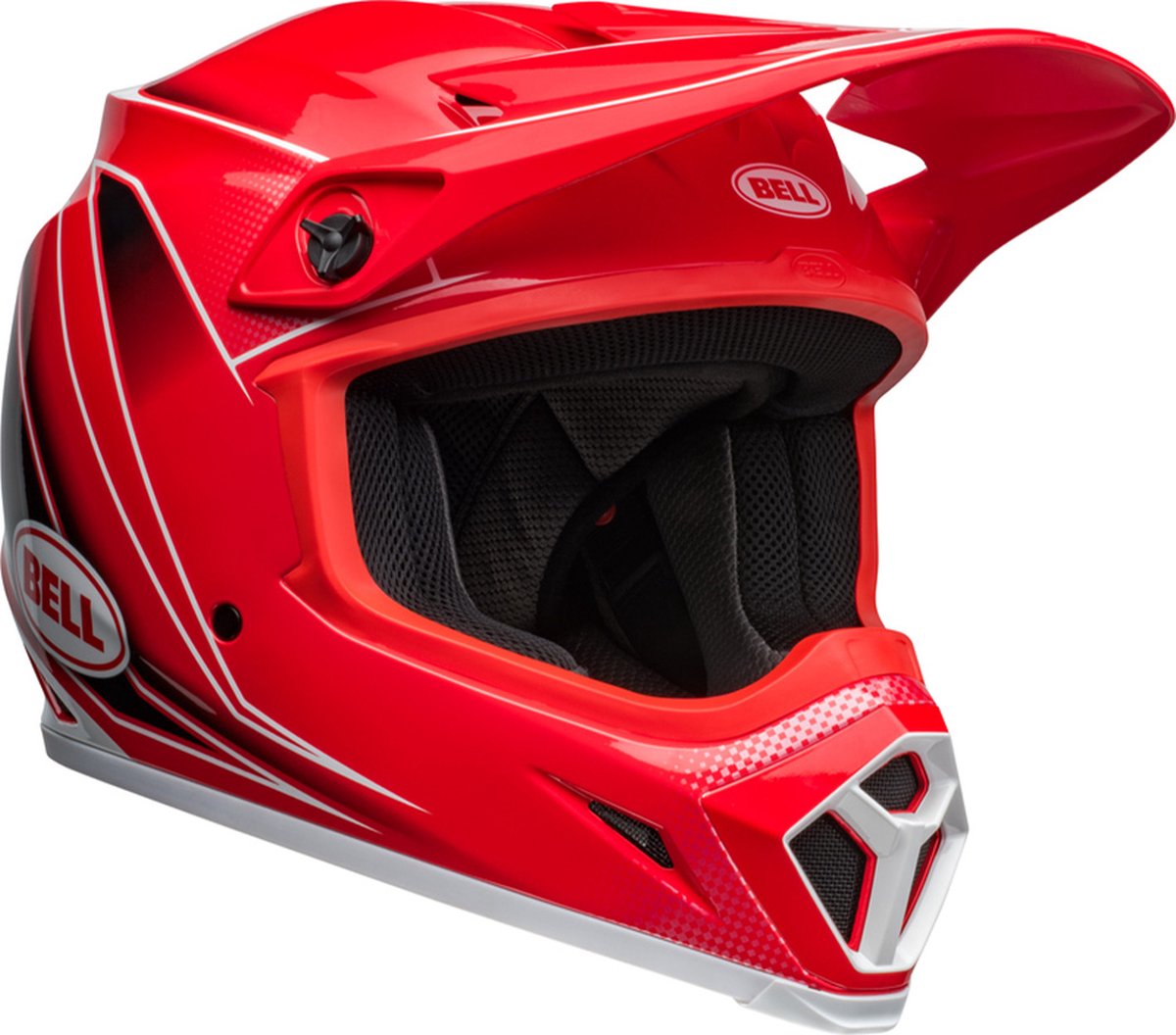 Bell Mx-9 Mips Zone Red XL - Maat XL - Helm