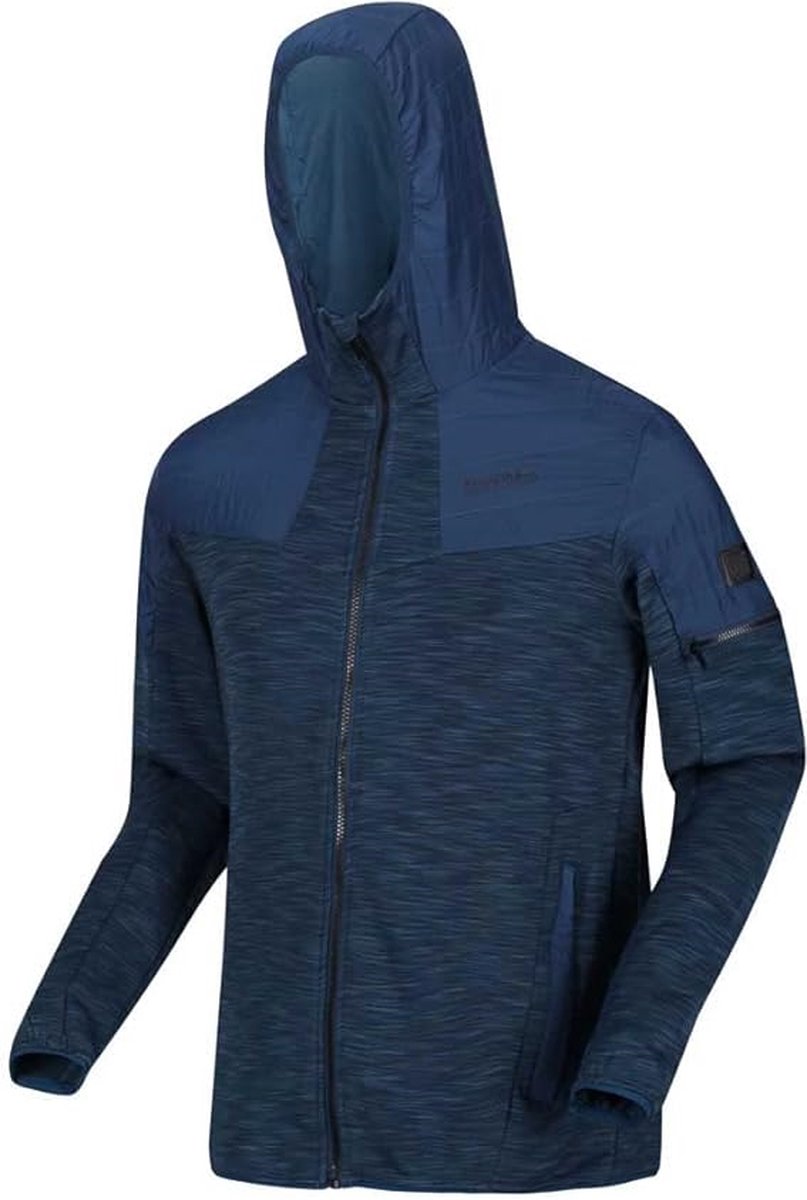 Regatta Heren Upham II Hybrid Vest Moonlight Blauw