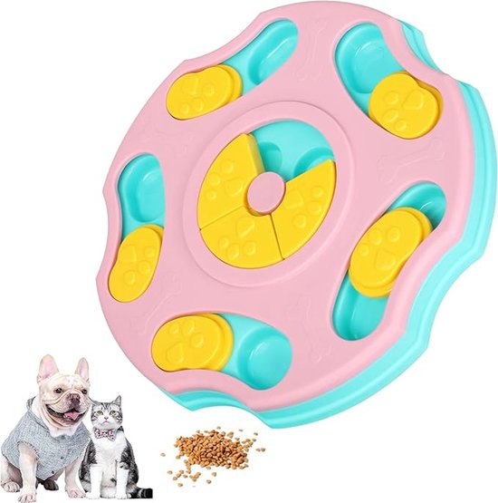 Honden activiteiten en snuffelmat in de vorm van een hondenbot - hond - snuffelmat
