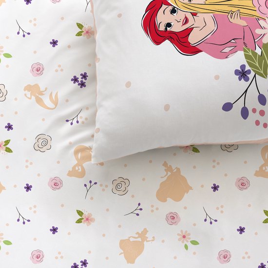 Disney Princess Dekbedovertrek Ball - Eenpersoons - 140 x 200 cm - Katoen van Merkloos — afbeelding 3