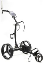 Golfted - Elektrische golftrolley - GT-AR ALUMINIUM BLACK Elektrische golftrolley met AFSTANDBEDIENING en inclusief 10 accessoires (opvouwbaar)