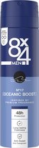 8x4 Deospray Men - No.17 Oceanic Boost 150 ml