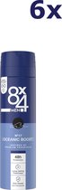 6x 8x4 Deospray Men - No.17 Oceanic Boost 150 ml