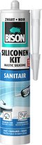Bison Siliconenkit Sanitair - Zwart - 310 ml
