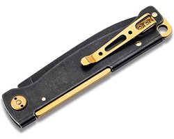 Böker Plus Atlas Black Stonewash 16.6 Cm Opvouwbaar Zakmes Zakmes - Inklapbaar Mes