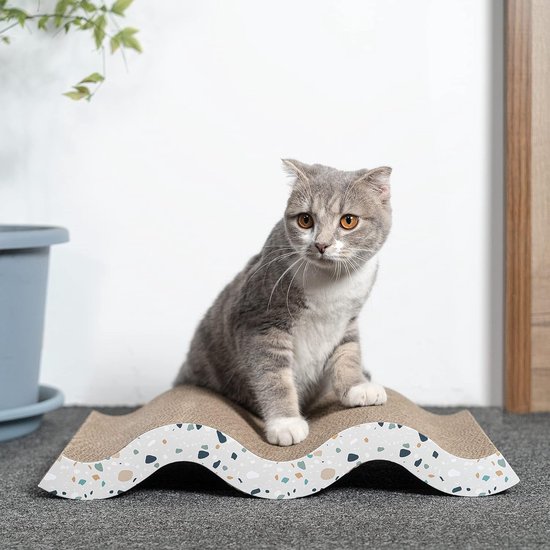 Houten Katten Krabpaal met Sisal Speelballen voor Actieve en Speelse Katten