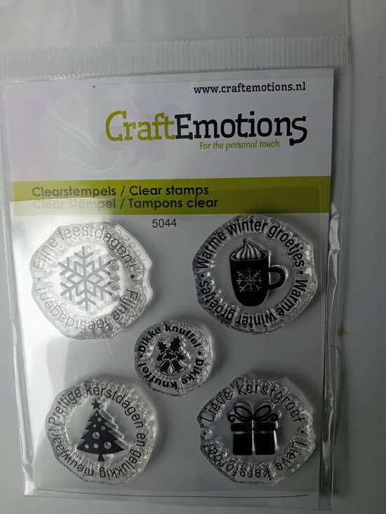 Kit De Clairs Timbres Et Découpe EFEU Neuf Par Craft – Parfait Pour Le Scrapbooking