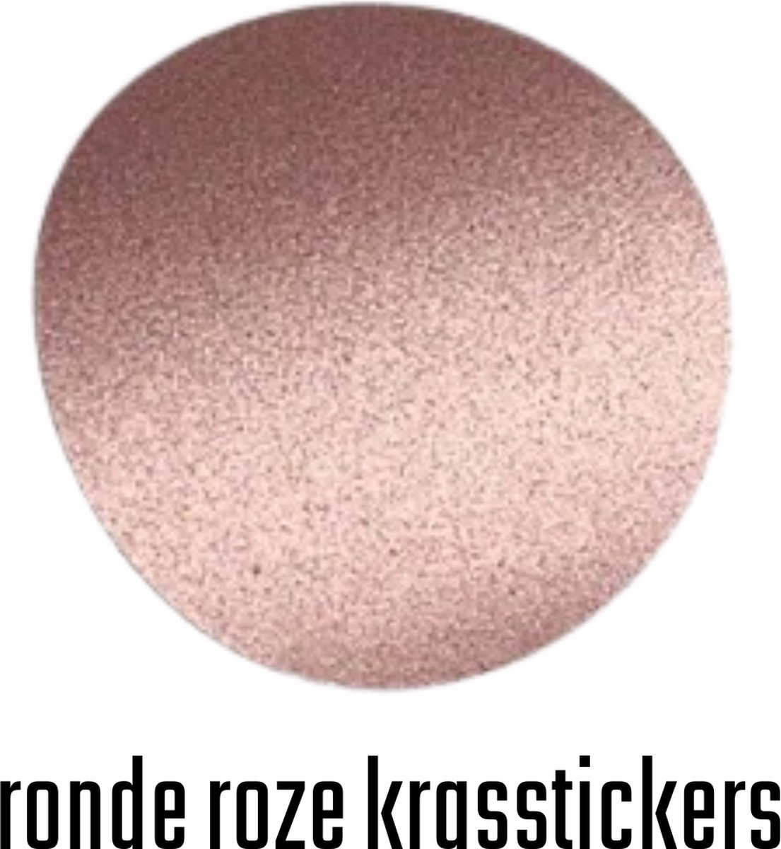 Krasstickers - Zelf krasplaatjes maken - Kraskaart Sticker - Rondjes - Roze - 2,5cm - 10 stuks