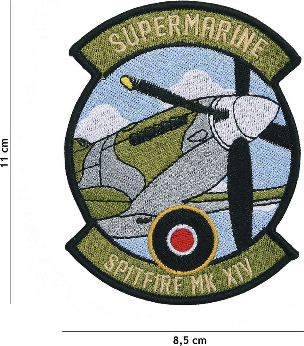 Embleem stof Spitfire