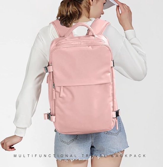 Handbagage tas - Sac à mainagetas \ Handbagage rugtas - Reistas - Lichtgewicht Handbagage van Merkloos — afbeelding 2