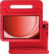 Coque pour Samsung Galaxy Tab A9 Plus, étui pour enfants, résistant aux chocs, couverture Hardcover , rouge