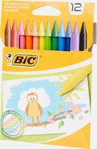Crayons de couleur BIC - 12 pièces