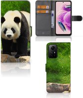 Telefoontas Geschikt voor Xiaomi Redmi Note 12S Hoesje Panda