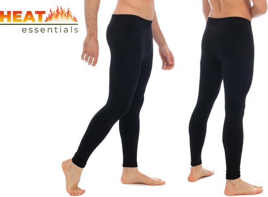 GLAMORY Herren Thermolegging 100 Denier - Microfaser Sport Legging (1er Pack)