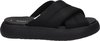 Toms - Maat 37-38 - Alpargata Mallow Crossover Slippers - Dames - Zwart