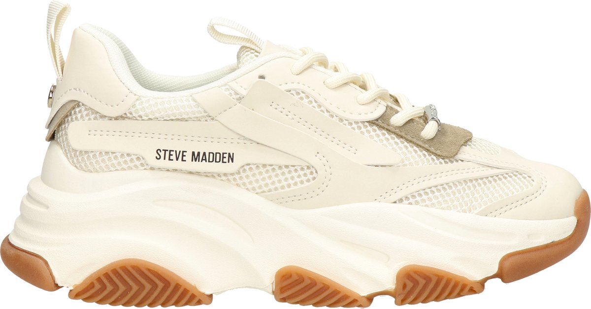 Steve Madden Possession Lage sneakers - Dames - Wit - Maat 39 - Steve Madden