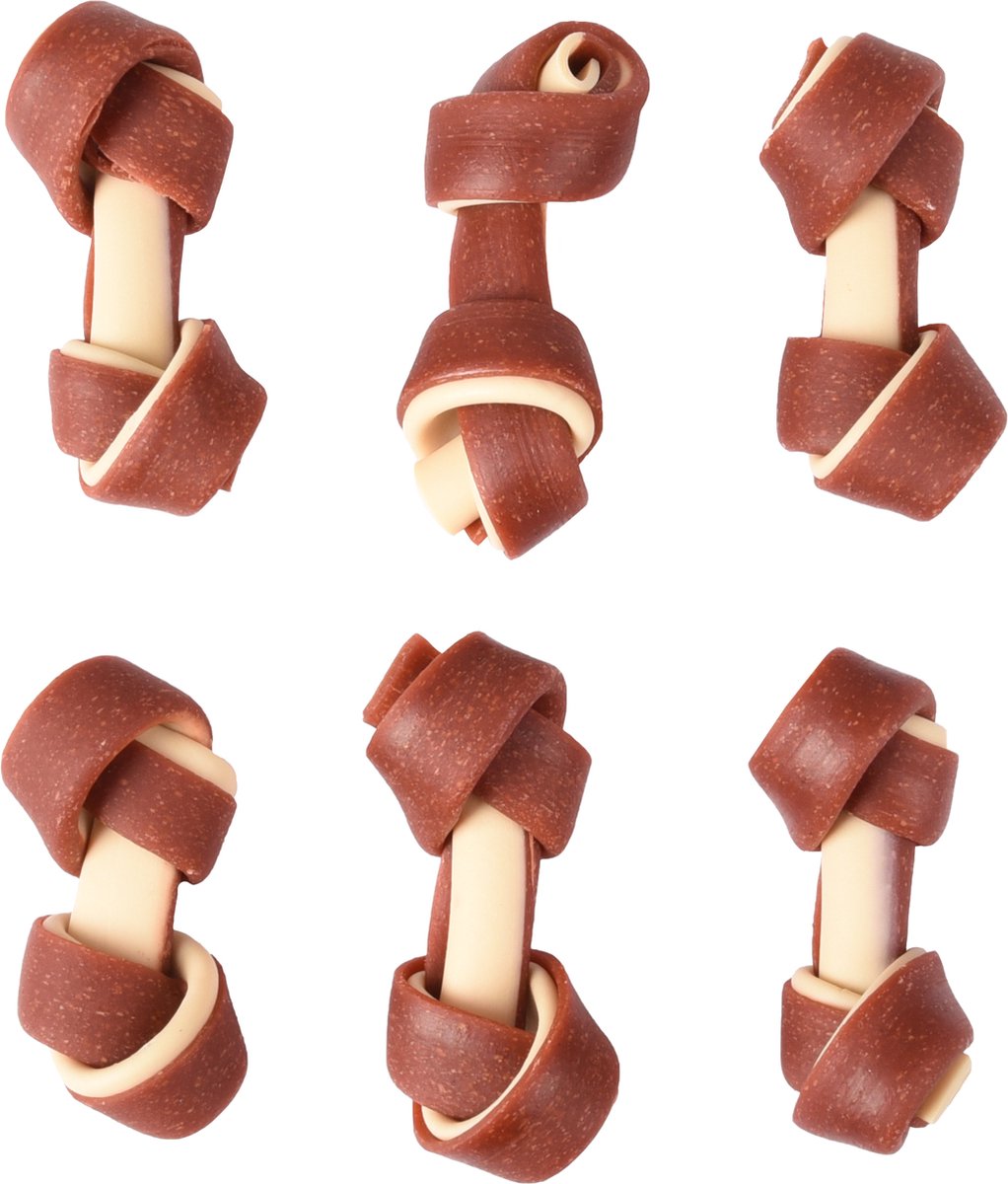 Flamingo – Hondensnack Duetto Kip en Kaas Small – 90 gr – 6 stuks x 6 cm