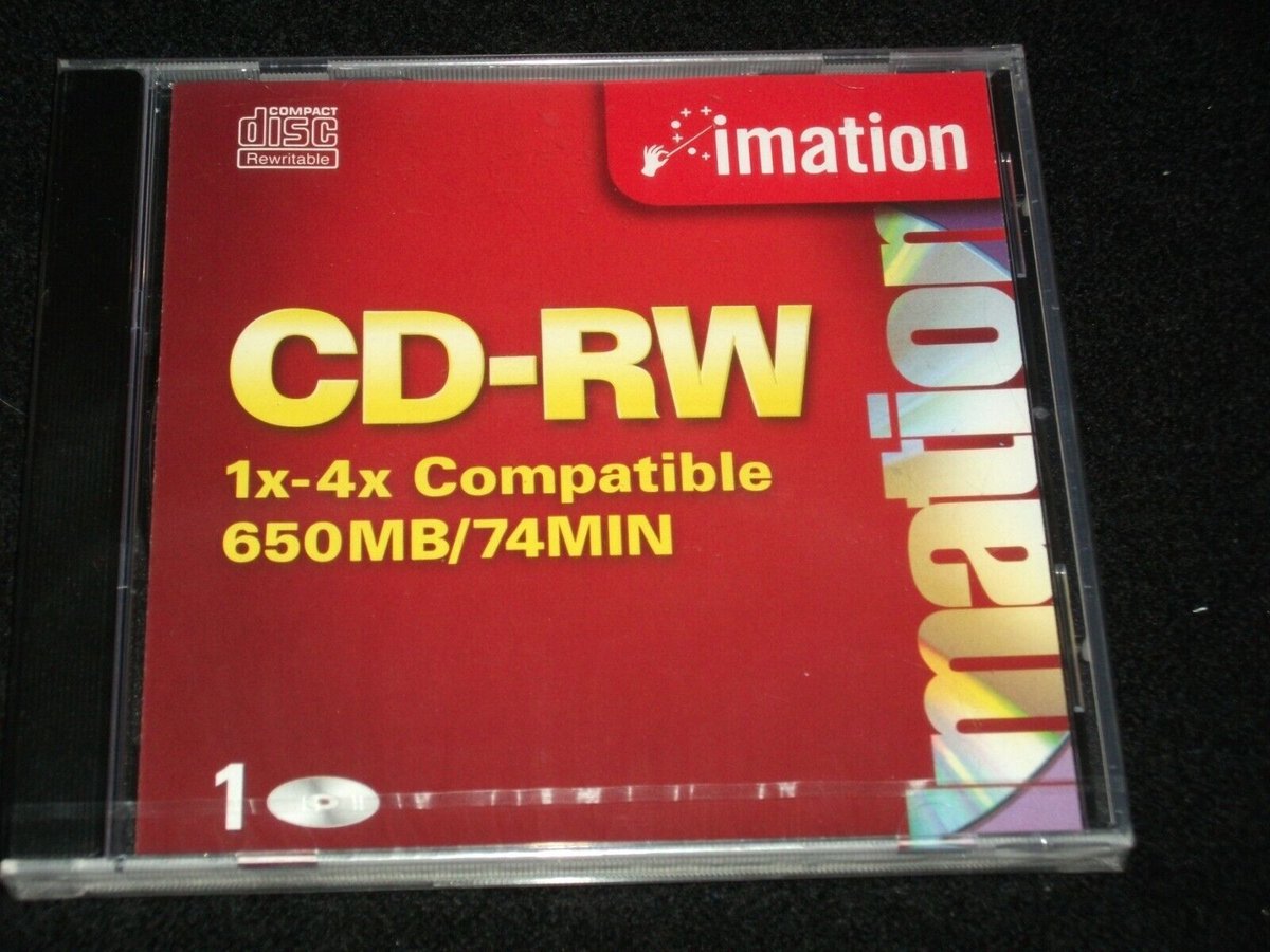 Imation CD-RW 1x-4x hardcase