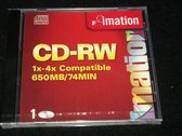 Imation CD-RW 1x-4x hardcase