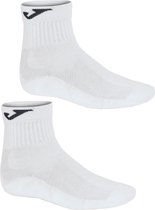 Joma Medium Socks 400030-P02, Unisex, Wit, Sokken, maat: 39-42