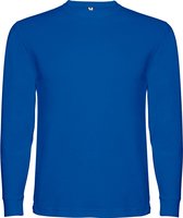 3 Pack Kobalt Blauw Effen t-shirt lange mouwen model Pointer merk Roly maat 3XL