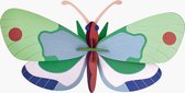Studio Roof -wall decoration- Mint Forest Butterfly