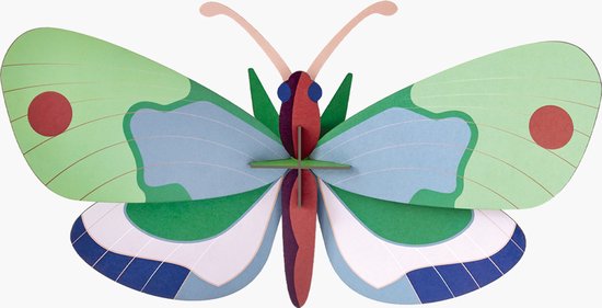 Studio Roof -wall decoration- Mint Forest Butterfly