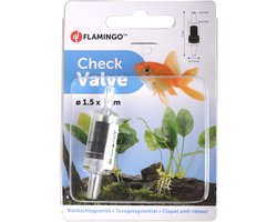 Flamingo - Aquariumpomp Terugslagventiel - Transparant - 5 x 1.5 x 1.5 cm